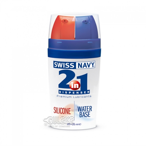 Swiss Navy 2in1 二合一潤滑液25ml+25ml