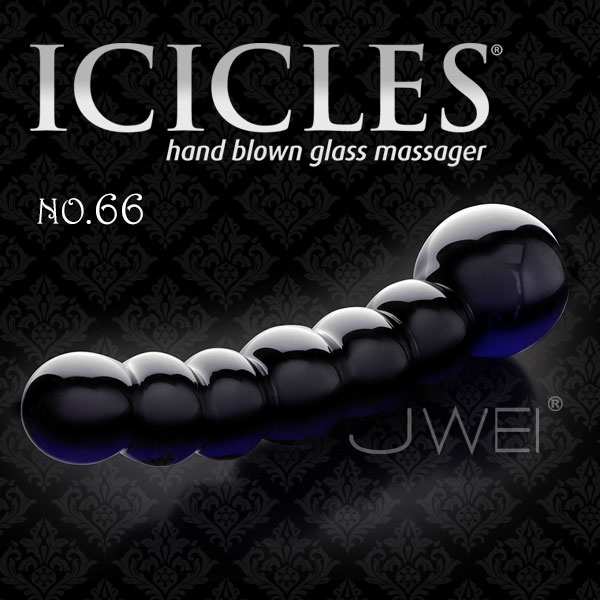美國PIPEDREAM*ICICLES冰晶玻璃系列-NO.66 七星連線 後庭拉珠棒